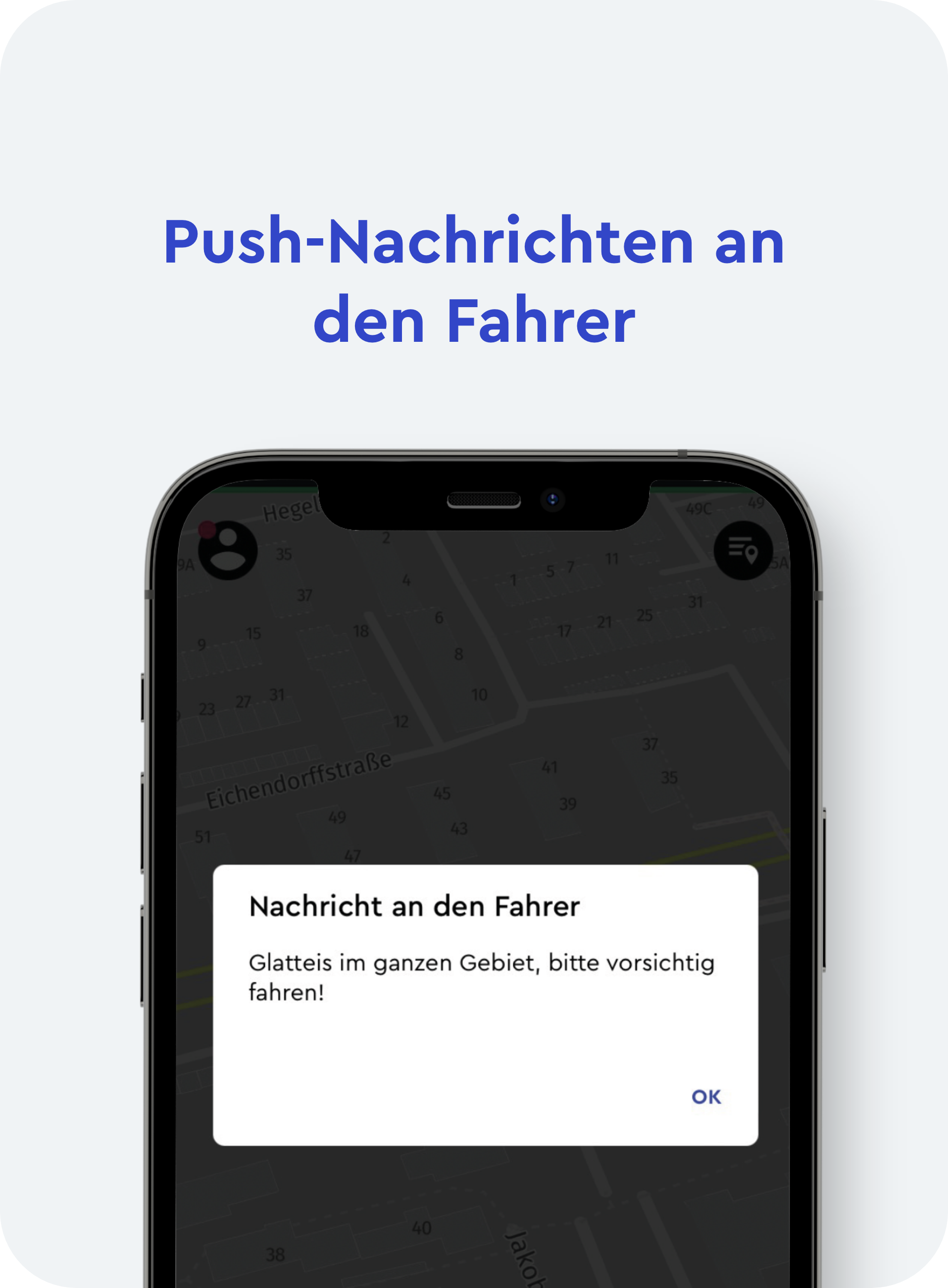 Push nachrichten driver