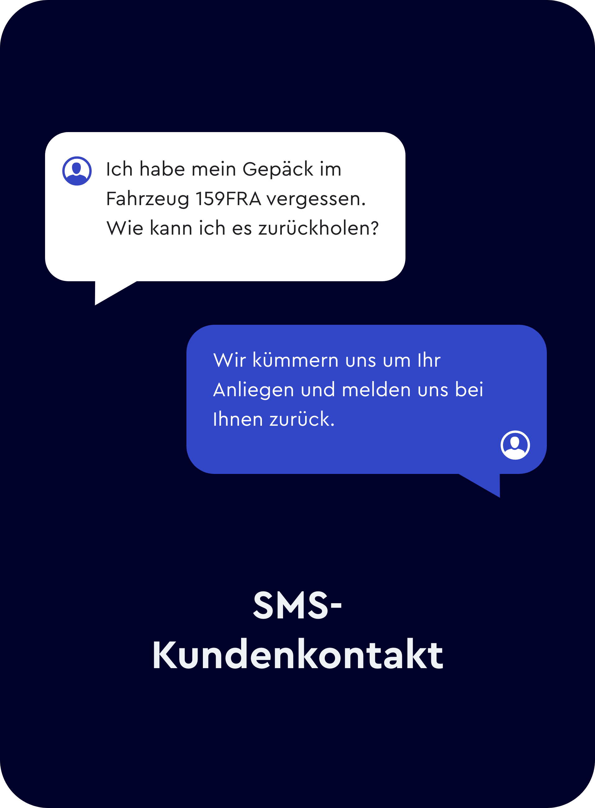 Sms kundenkontakt