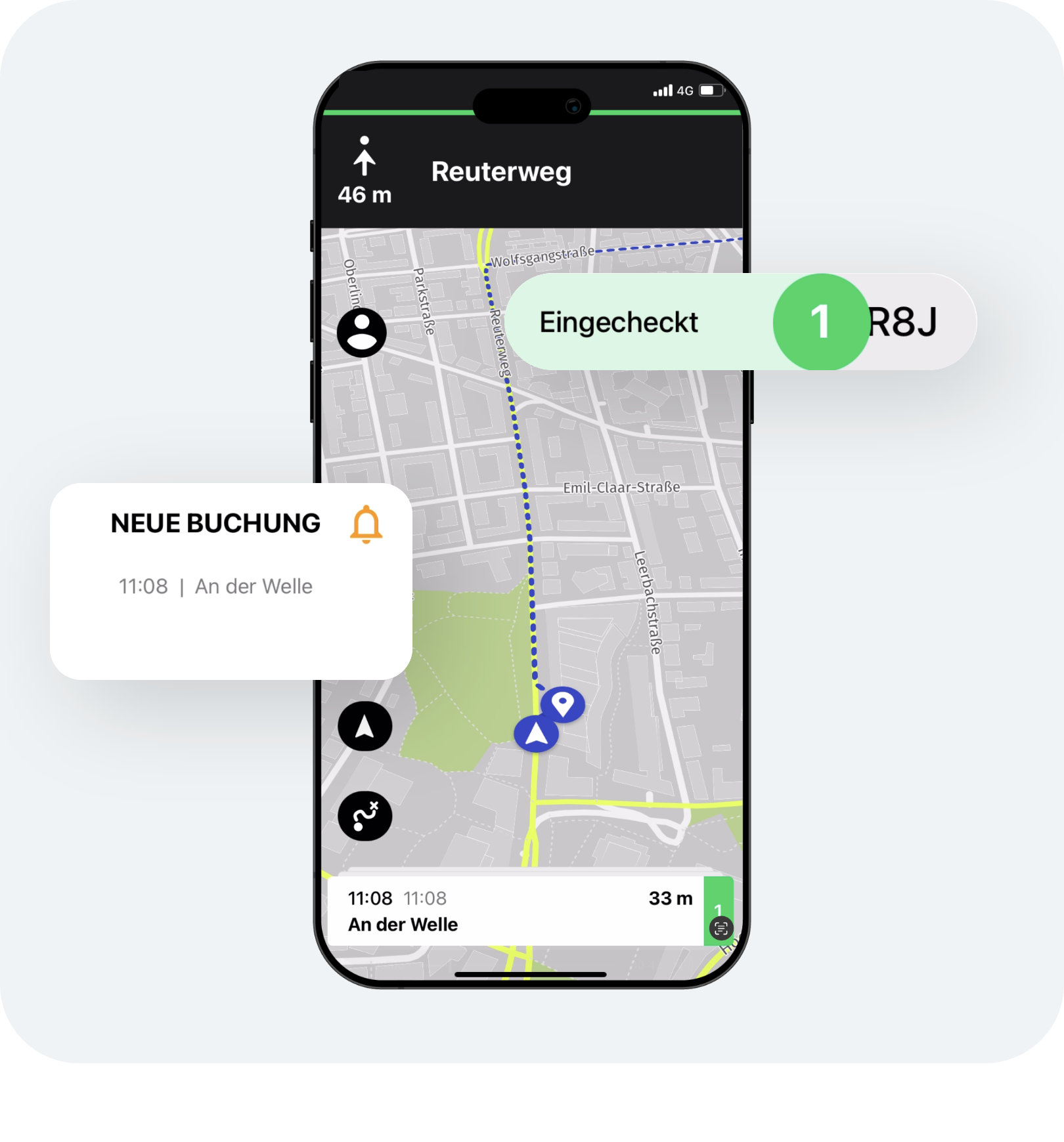 ioki Vehicle App Screenshot